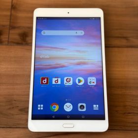 【SIMロック解除済み】dtab Compact d-02K ゴールド 美品