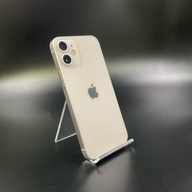 iPhone 12 mini 128GB ホワイト SIMフリー 白ロム 動作確認済 77%【全額返金保証】【最速発送】