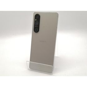 【中古】SONY docomo 【SIMフリー】 Xperia 1 V プラチナシルバー 12GB 256GB SO-51D【大須2】保証期間１ヶ月【ランクC】