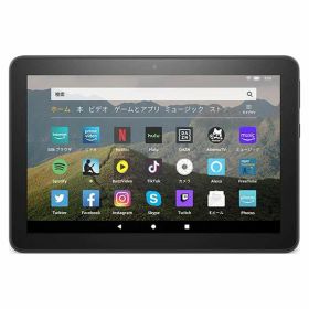 【中古】【安心保証】 Amazon Fire HD 8 第10世代 2020[32GB] Wi-Fiモデル ブラック