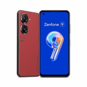 ASUS スマートフォン Zenfone 9 【日本正規代理店品】サンセットレッド ZF9-RD8S128/A