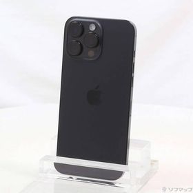 〔中古〕Apple(アップル) iPhone16 Pro Max 512GB ブラックチタニウム MYWL3J／A SIMフリー〔368-ud〕
