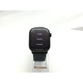 【中古】Apple Apple Watch Series10 42mm GPS ジェットブラックアルミニウムケース/インクスポーツループ MWWG3J/A【秋葉3号】保証期間1ヶ月【ランクB】