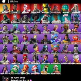 [pc] 54 スキン |カタリナ |首里 |グウェンプール |キャプテン・ジョーンズ |ピールヴァリン |ウェイストランダー・マグニートー |ミステリオ |エマ・フロスト |ドゥーム |ウォーマシン |1350 VBの