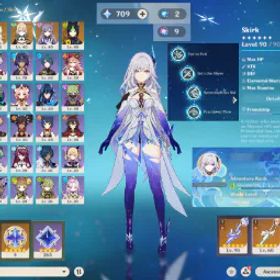 🔥 【アジア】AR55💎9 レジェンド🔥スカーク C4+1🔥ティグナリ C1🔥刻晴🔥ジーン🔥・ディルック✨20 ゴールド スター709💎 原石✴️11 紡がれた運命 リセマラ