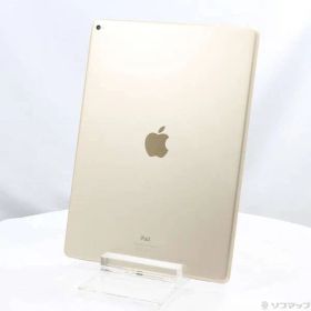 〔中古品〕 iPad Pro 12.9インチ 第1世代 128GB ゴールド ML0R2J／A Wi-Fi【352】