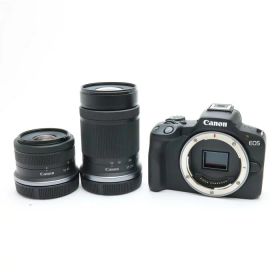 【中古】 《良品》 Canon EOS R50 ダブルズームキット ブラック [ デジタルカメラ ]