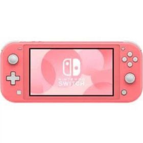 Nintendo Switch Lite コーラル ピンク カバー、フィルム付