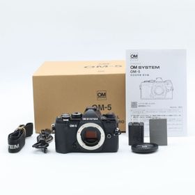 OM SYSTEM OM-5 ボディ ブラック(ミラーレス一眼)