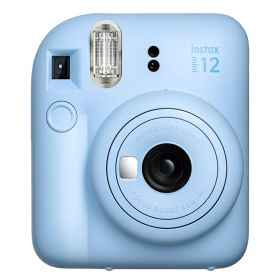 チェキ インスタントカメラ instax mini 12 PASTEL BLUE FUJIFILM 富士フイルム シーンに合わせて簡単・きれいに撮影 パステルブルー INSMINI12BLU ◆宅 【楽天ロジ発送】