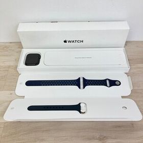 Apple Watch SE 44mm GPSモデル MKQ63J/A A2352 バッテリー最大容量81% アルミ スペースグレー[OH00799]