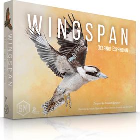 ボードゲーム Wingspan Oceania Expansion Wingspan ブランド 鳥カード95枚入り 新規ユニークデザイン黄色卵ミニチュア15個 蜜トークン69個 新ゲームメカニクス5枚プレイヤーマット ボーナスカード5枚 食料ダイス5個 英語版 日本語説明書なし