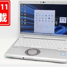 中古良品 フルHD 12インチ Panasonic Let's note CF-SV7R Windows11 高性能 第8世代Core i5-8350U 8GB 爆速256GB-SSD カメラ 無線 Office付き Win11【中古ノートパソコン 中古パソコン 中古PC】送料無料 あす楽対応 即日発送（Windows10も対応可能 Win10）