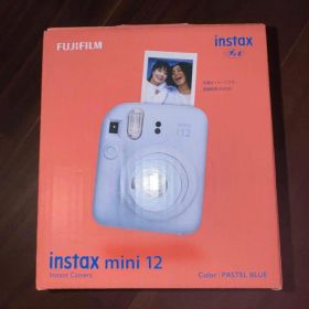 FUJIFILM instax mini 12 パステルブルー 本体