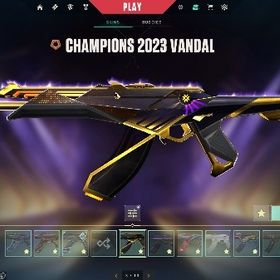 【⛄️限定⛄️】チャンピオン2023 ヴァンダル有 微課金 | VALORANT(ヴァロラント)のアカウントデータ、RMTの販売・買取一覧