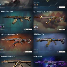 Chanpions2024.2025 ヴァンダルスキン多数 課金額50万↑ | VALORANT(ヴァロラント)のアカウントデータ、RMTの販売・買取一覧