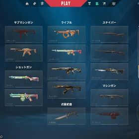 【メルパス即変更可】限定スキン、イモータルバディあり | VALORANT(ヴァロラント)のアカウントデータ、RMTの販売・買取一覧