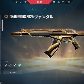 Champion2025 ナイフ ＆ヴァンダル ガイアズ | VALORANT(ヴァロラント)のアカウントデータ、RMTの販売・買取一覧
