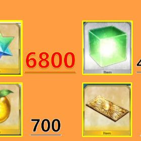 初期垢 聖晶石6800個+呼符340枚+果実700枚+マナプリズム4000枚+その他 | FGOのアカウントデータ、RMTの販売・買取一覧