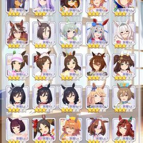 アーモンドアイ完凸 スマートファルコン クロノ 等 星3キャラ他多数 | ウマ娘のアカウントデータ、RMTの販売・買取一覧