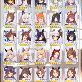 アーモンドアイ完凸 星3キャラ他多数 | ウマ娘のアカウントデータ、RMTの販売・買取一覧