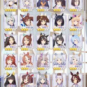 シンデレラグレイ オグリ☆5 スティルインラブ クロノジェネシス 石10.6万 | ウマ娘のアカウントデータ、RMTの販売・買取一覧