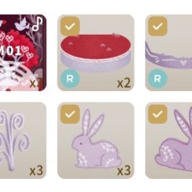 アイランドセット✨Valentine Card Island | リヴリーアイランドのアイテム、RMTの販売・買取一覧