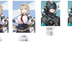 ☆5x10🟢番号たくさん選べる✳️🏆🍭ユキ+ハルx2+ベロニカ+ルークx2+レノアx3... | カオゼロ(カオスゼロナイトメア)のアカウントデータ、RMTの販売・買取一覧