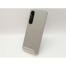 【中古】SONY docomo 【SIMフリー】 Xperia 1 V プラチナシルバー 12GB 256GB SO-51D【高崎モントレー】保証期間1ヶ月【ランクB】