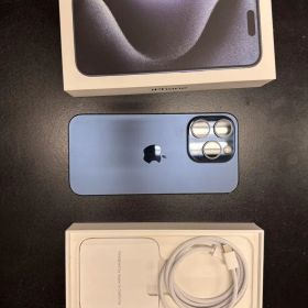 Apple iPhone15pro 512GB Blue Titanium