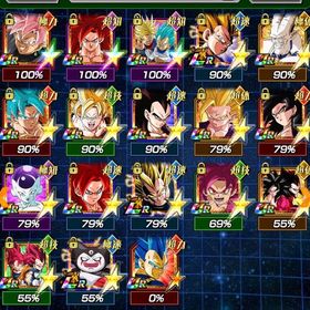 ゴマー所持！チート未使用！龍石2000個！グローバル4体2凸以上！10周年全所持！ | ドッカンバトルのアカウントデータ、RMTの販売・買取一覧