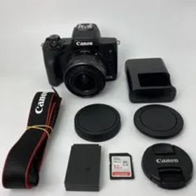 【返品保証・動作確認済】Canon EOS Kiss M2 レンズキットブラック