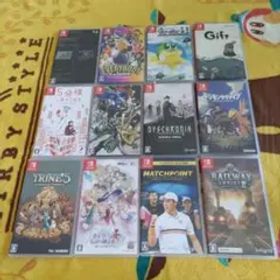 12本【中古11】【未開封1】Nintendo Switch スイッチ ソフト