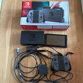 ニンテンドースイッチ(Nintendo Switch)のNintendo Switch JOY-CON グレー 本体 HAC-S-KA(家庭用ゲーム機本体)