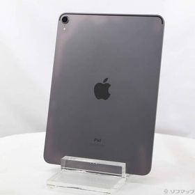 〔中古〕Apple(アップル) iPad Pro 11インチ 256GB スペースグレイ MTXQ2J／A Wi-Fi〔377-ud〕