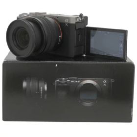 【SONY】ソニー『α7C II ズームレンズキット / シルバー』ILCE-7CM2L(S) 2023年10月発売 ミラーレス一眼カメラ 1週間保証【中古】