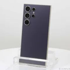 〔中古品〕 Galaxy S24 Ultra 256GB チタニウムバイオレット SM-S928QZVESJP SIMフリー【348】