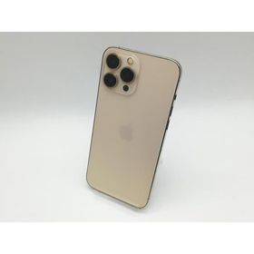 【中古】Apple 楽天モバイル 【SIMフリー】 iPhone 13 Pro Max 256GB ゴールド MLJA3J/A【吉祥寺】保証期間１週間【ランクC】