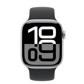 Apple Apple Watch Series10 42mm GPSモデル MWWW3J/A+MY7R3FE/A A2997【シルバーアルミニウムケース/ブラックソロループ(サイズ3)】 [未使用] 【当社6ヶ月保証】 イオシス
