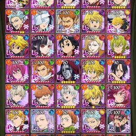 最終価格！環境キャラ多数！闘級30万超え！微進行垢 | グラクロのアカウントデータ、RMTの販売・買取一覧