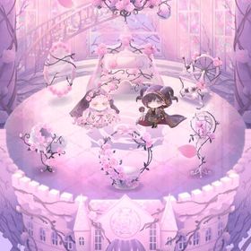 Sleeping pink rose☆ココリウム フルセット | ポケコロツイン(ポケツイ)のアカウントデータ、RMTの販売・買取一覧