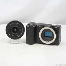 〔中古品〕 VLOGCAM ZV-E10 II パワーズームレンズキット ブラック ZV-E10M2K B【276】