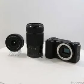 〔中古品〕 VLOGCAM ZV-E10 II ダブルズームレンズキット ブラック ZV-E10M2X B【198】