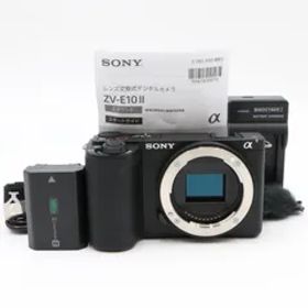 【ほぼ新品】 SONY ソニー ZV-E10M2 Black