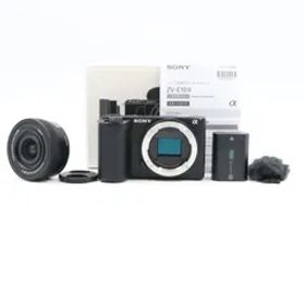 【ほぼ新品】 SONY ソニー ZV-E10M2K Black