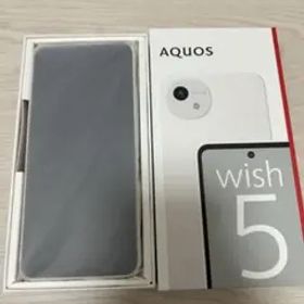 AQUOS wish 5 ホワイト 本体
