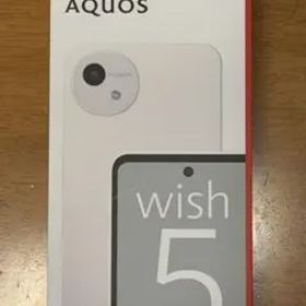 【新品未開封品】AQUOS wish 5 ホワイト本体