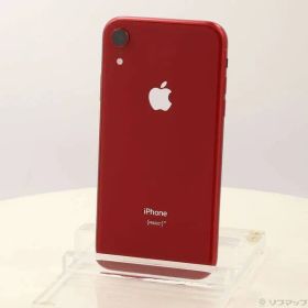 〔中古品〕 iPhoneXR 128GB プロダクトレッド MT0N2J／A SIMフリー【258】
