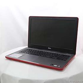 Inspiron 15 5565 NI257NHBR レッド 〔Windows 10〕 ［AMD APU A6-9200 (2GHz)／4GB／HDD500GB／15.6インチワイド／Windows1