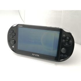 【中古】SONY PlayStation VITA Wi-Fiモデル ブラック PCH-2000 ZA11【千葉】保証期間１ヶ月【ランクC】